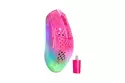 Ratón SteelSeries Aerox 3 Wireless Gen 2 RF Wireless Bluetooth 26000 DPI Magenta Haze