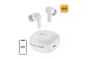 Auriculares QCY MeloBuds HT16 inalámbricos Bluetooth con Cancelación de Ruido ANC y resistencia IPX4 blancos