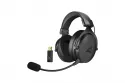 Auriculares Sharkoon Skiller SGH40W inalámbricos y con cable, USB-A y jack 3,5 mm, negros