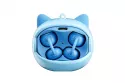 Auriculares Blackview Airbuds K1 inal&aacute;mbricos Bluetooth 6.0 para ni&ntilde;os con dise&ntilde;o divertido azul