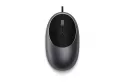 Ratón Satechi C1 Ambidextro USB Tipo C 3200 DPI Negro Gris Cable