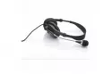 Auriculares Esperanza EH115 con cable, micrófono boom para llamadas y música, color negro