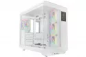 Caja PC Mars Gaming MC-REVPROW ATX Pantalla LCD 4,3" ARGB Blanco