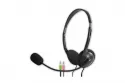 Auriculares MCL CSQ-M/NZ con cable, conexión 3,5 mm, llamadas y música, negro