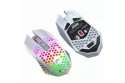 Kinsi AL-6307 Ratón Óptico Gaming Inalámbrico RGB 1600DPI Esqueleto Blanco