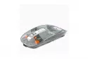 Kinsi M133 Ratón Óptico Inalámbrico 2400DPI Transparente Gris