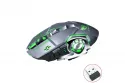 Kinsi Q13 Ratón Inalámbrico Gaming RGB 1600DPI Gris