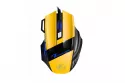 Kinsi X7 Ratón Óptico Gaming RGB 2400DPI Amarillo