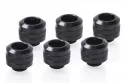 Refrigeración líquida Alphacool Kit racores Hardtube 1/4" negro latón