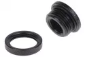 Refrigeraci&oacute;n l&iacute;quida Alphacool Racor lat&oacute;n negro 1/4" 25 mm 12 mm