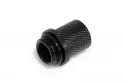 Refrigeraci&oacute;n l&iacute;quida Alphacool Racor lat&oacute;n negro 17 mm 1/4" compacto