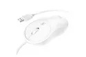 Ratón HOCO GM13 USB tipo A 1600 DPI Blanco Ambidextro Cable