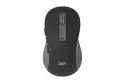 Ratón ZOY ZMS88 inalámbrico Bluetooth USB Wi-Fi 1600 DPI negro gris 7 botones
