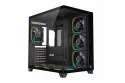 Caja PC Rampage Sealite 7 Ventiladores RGB ATX Negro
