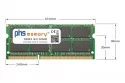 Memoria RAM PHS-memory SP164500 4 GB DDR3 1333 MHz 204-pin SO-DIMM 1,35 V