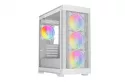 Carcasa VIDA Zephyr V2 Torre PC Blanco Micro ATX Mini-ITX Vidrio Templado