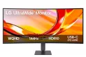 Monitor LG 34  UltraWide Quad HD 144Hz VA Curvo FreeSync Premium HDR10 Ajuste altura