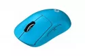 Ratón Logitech PRO X Superlight 2 Lightspeed Gaming 44000 DPI Azul Cyanblau USB