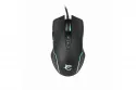 Rat&oacute;n White Shark Azarah Ambidextro USB tipo A 6400 DPI Negro Iluminaci&oacute;n RGB