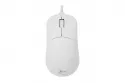 Rat&oacute;n White Shark Graphene-W Ambidextro USB Type-A + PS/2 12400 DPI Blanco 6 Botones