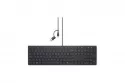 Teclado DELL con cable USB Layout Espa&ntilde;ol retroiluminado resistente a derrames