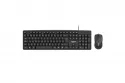 Teclado IGGUAL COM-CK-STANDARD al&aacute;mbrico completo con rat&oacute;n USB QWERTY Spanish
