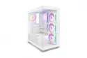 Caja PC Zolyd Rivexa White ARGB Infinity Mirror ATX
