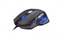 Ratón C-Tech Akantha Gaming USB 2400 DPI Azul 6 Botones Programables