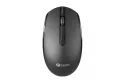 Ratón C-Tech WLM-15 Bluetooth RF Wireless 1600 DPI Negro Dual-Mode