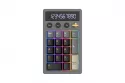 Teclado Royal Kludge RKM20 RGB Hot-Swappable Switch Cream Phantom