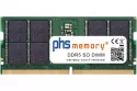Memoria RAM PHS-memory SP609035 64GB DDR5 5600MHz SO-DIMM Lenovo Notebook