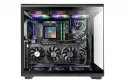 Caja semitorre Mars Gaming MC-REVPRO ATX con cristal templado, LCD y 4 ventiladores ARGB