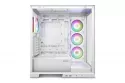 Carcasa ordenador ZOLYD Vexora White ATX con ventilación ARGB y USB-C