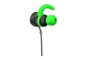 Auriculares HP DHE-7003 con cable Jack 3,5 mm para música y llamadas, micrófono, negro y rojo
