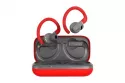 Auriculares CANYON OnRun 11 Sport inalámbricos Bluetooth 5.4 deportivos gris y rojo