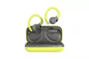 Auriculares Canyon OnRun 11 Sport inalámbricos Bluetooth para llamadas y deporte gris y amarillo
