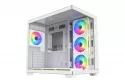 Carcasa FSP M341-WA Midi Tower ARGB Blanca