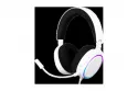 Auriculares Konix con cable USB para gaming en color blanco
