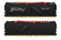 Kingston FURY Beast RGB DDR4 3600 MHz 32GB 4x8GB CL17