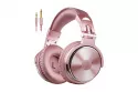 Auriculares OneOdio Pro10 con cable, conectores 3,5 y 6,35 mm, para DJ y estudio, oro rosa