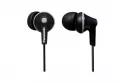 Auriculares Panasonic RP-HJE125E-K con cable, conexión jack 3,5 mm, para música, negros