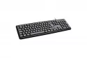 Teclado Accetel PCT208 de membrana ergon&oacute;mico y silencioso USB espa&ntilde;ol