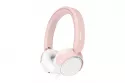 Auriculares Philips TAK2000PK/00 con cable, micrófono integrado y diseño ajustable rosa
