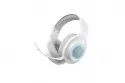 Auriculares QCY Heroad V200 inalámbricos y con cable Bluetooth 6.0 gaming con micrófono y sonido 7.1 blanco