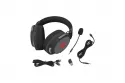 Auriculares Redragon H858 Arrow inalámbricos Bluetooth 7.1 con micrófono negro