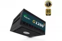 Fuente de alimentación Evolveo G1200 1200W 80+ Gold modular ventilador 140 mm