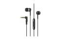 Auriculares Sennheiser CX 80S con cable, conector 3,5 mm, micrófono y mando inline, negros