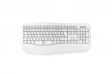 Phoenix K201 Teclado Inal&aacute;mbrico Ergon&oacute;mico Blanco