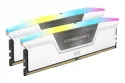 Memoria RAM Corsair Vengeance RGB 32GB 2x16GB DDR5 6000MHz CL38 AMD EXPO Blanco