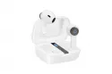 Auriculares TooQ Bender inal&aacute;mbricos Bluetooth con micr&oacute;fono y estuche blanco